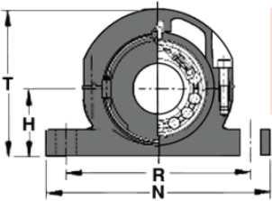 Some important notes about Cooper split bearings: 1) The correct shaft limits on diameter are important. 2) Parts of Bearings and Housings should not be interchanged.