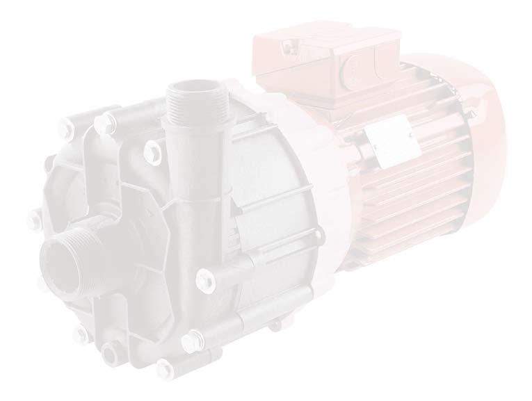 Centrifugal pumps with magnetic coupling For highest requirements Sealless and environmentally safe Since the pump is magnetically driven, no mechanical seals are required and therefore the pump