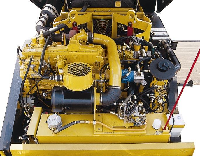Cat 3406C JWAC Engine Dependable, field-proven, efficient Cat power. Adjustment-free fuel system includes separate fuel injection camshaft, fieldreplaceable injection nozzles for fuel economy.