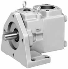 VANE PUMPS "PVRA" Series Single Vane Pumps These high pressure, high performance pumps have been developed to meet space-saving requirements.