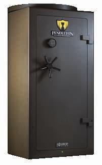 COLORS AND FINISHES All Pendleton safes are available in both