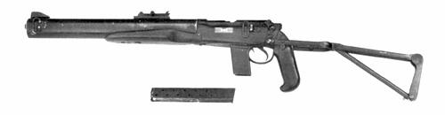 British Rifles Weapon: De Lisle Carbine Rifle.