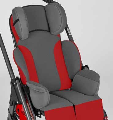 - Headrest pads (high version). - Trunk supports. Swivel lock. Plate of the seat bracket with tie down point. Select your individual configuration. Accessories index.