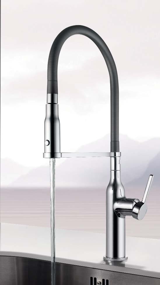 KWC SIn A stunning range of taps that combine elegantly sculptured curves with