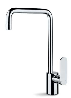 64101 X-light monobloc with square swivel spout and