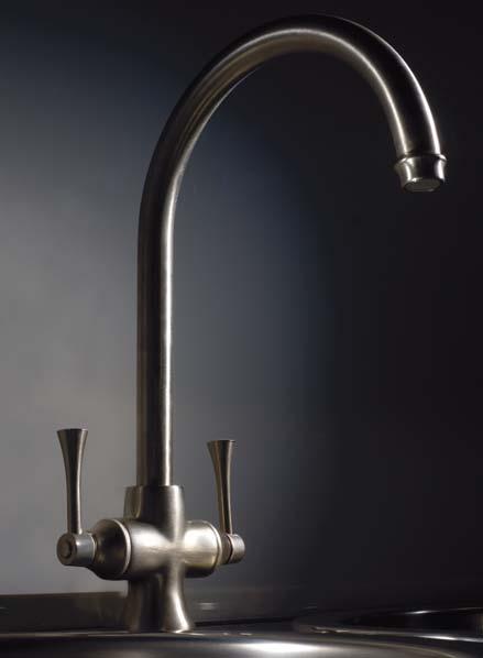 2 bar pressure required 230 The Abode range of traditionally inspired taps are a perfect match to more classical kitchen design.