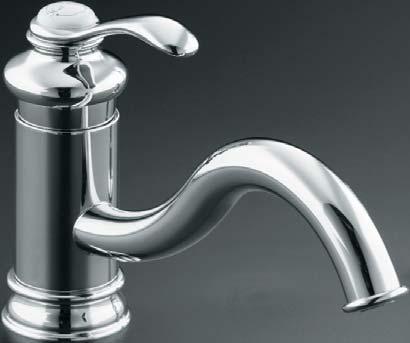 Three unique retro designed taps from Kohler