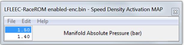 In addition you can specify that the boost pressure has to be over a certain pressure before the switch to SD as well (like over 5000rpm and over 1.5bar boost absolute or 7.