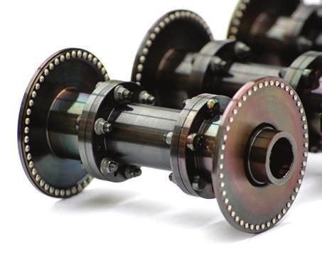 130,000 rpm ± 20Nm Driveline solution Because of Mass Overhang constraints affecting critical speed, spindles were introduced