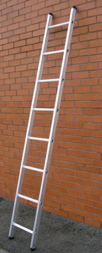 DO NOT use a ladder in strong winds, inclement weather or when visibility is poor (e.g. poorly lit areas).