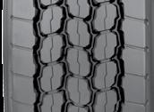 13/32 tread depth minimizes tread squirm and irregular wear. Visual Alignment Indicators (VAI ) alert user to tire tracking problems.