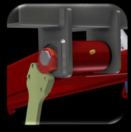 7 TOE AND CAMBER ADJUSTMENT (CM-XT) 7.1 General The toe and camber adjuster levers are used to adjust wheel alignment and are located on the hinge assembly.