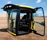FEATURES AND BENEFITS Modern cab structure The