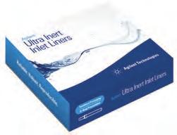 AGILenT PArTS And SuPPLIeS Agilent ultra Inert Liners Single taper, Ultra Inert liner with glass wool, 5190-2293 Agilent Ultra Inert Liners Agilent Ultra Inert liners are the perfect companion to