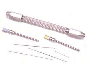 Agilent PArts And supplies Jet Cleaning Procedure Use Agilent FID Cleaning Kit, p/n 9301-0985 1. Run a cleaning wire through the top of the jet.