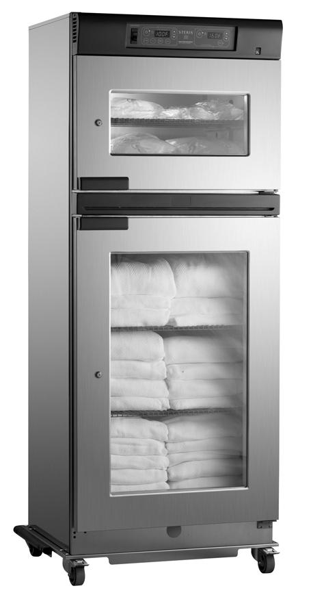 Dual-Compartment Model features an upper and lower heating chamber with independent temperature controls, and a choice of two depths: 18" (457 mm) or 24" (610 mm) deep.