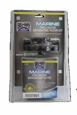 Fuel/Water Separating Filter Kits Bel-Ray Marine Fuel/Water Separating Filter Kits help protect your engine from the harmful effects of water in the fuel system and while also filtering our dirt and