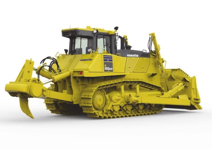 Introduction of Products Introduction of Bulldozers D155AX-8/AXi-8 Hiroshi Nakagami Taira Ozaki Kazuki Kure The new bulldozers, D155AX-8/AXi-8, inheritor of the excellent fuel consumption efficiency
