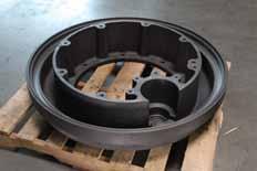 Cast iron offers: Excellent corrosion protection. Cast iron has a natural resistance to corrosion and will not rust Resistance to heavy loads.