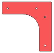 10. Support Brackets Assembly Required Items: 4 X Top Support Brackets 11 X Side and Back Support