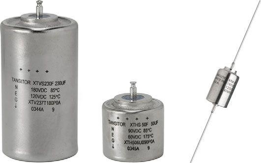 Wet Tantalum Capacitors Cylindrical Body, ermetically Sealed PERFORMANCE CARACTERISTICS Operating Temperature: to +175 C with proper derating Voltage Range: 8 V C to 630 V C at 85 C Reverse Voltage:
