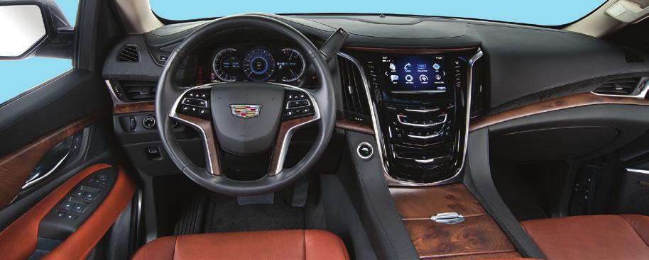 Review this guide for an overview of some important features in your Cadillac Escalade. Some optional equipment described in this guide (denoted by ) may not be included in your vehicle.
