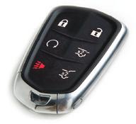 REMOTE KEYLESS ENTRY TRANSMITTER (KEY FOB) Lock Press to lock all doors. Unlock Press to unlock the driver s door. Press again to unlock all doors. Press and hold for 4 seconds to open all windows.