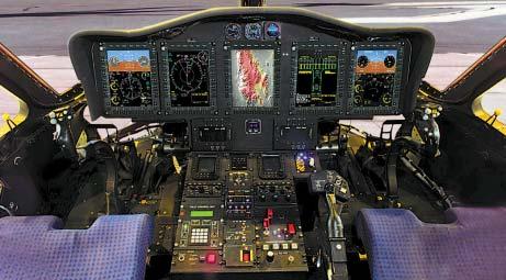 Equipment and Features Standard Offshore Configuration AVIONICS Rockwell Collins glass cockpit with four multi-function displays - Primary flight instruments - Multi-purpose navigation display -