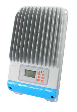 etracer AD series MPPT solar charge controller 45A,60A 12/24/36/48V auto work etracer is an intelligent, efficient, high-speed solar charge controller with advanced Maximum Power Point Tracking