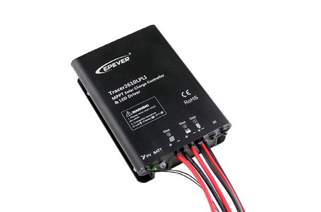 MPPT Tracer-LPLI series Lithium Battery Solar Charge Controller with built-in LED Driver 10A, 20A 12/24V auto work The Tracer LPLI series lithium battery MPPT solar charge controller combines solar