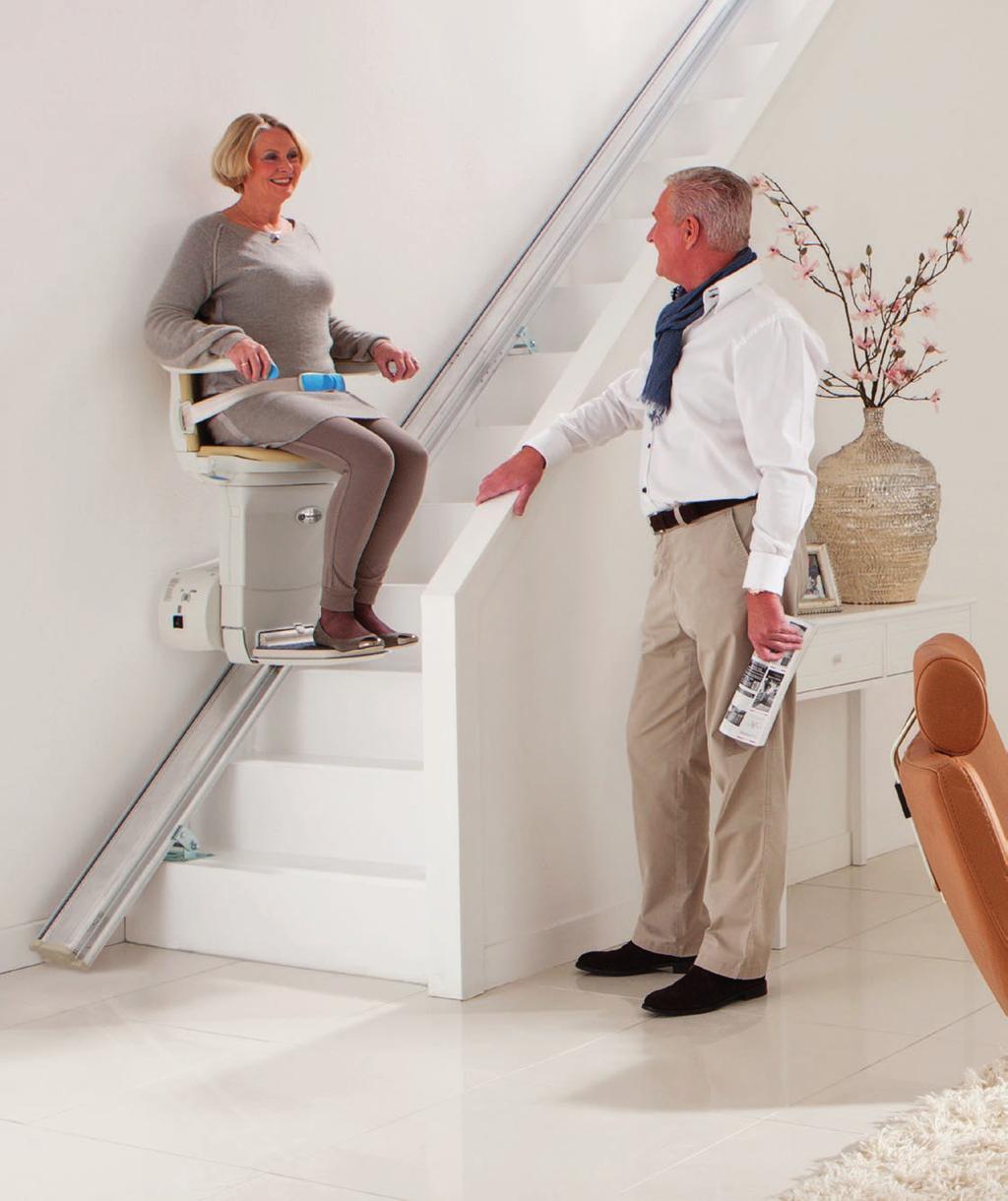 Straight stairlifts