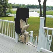 With the same quality, comfort and dependability found in any Homeadapt stairlift, the Elite Outdoor stairlifts enable you to travel from your front door to the pavement.