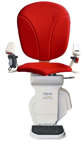 Horizon Plus The Prism Horizon Plus Stairlift is one of the most advanced stairlifts. It comes with a choice of two seats, the and the Plus.