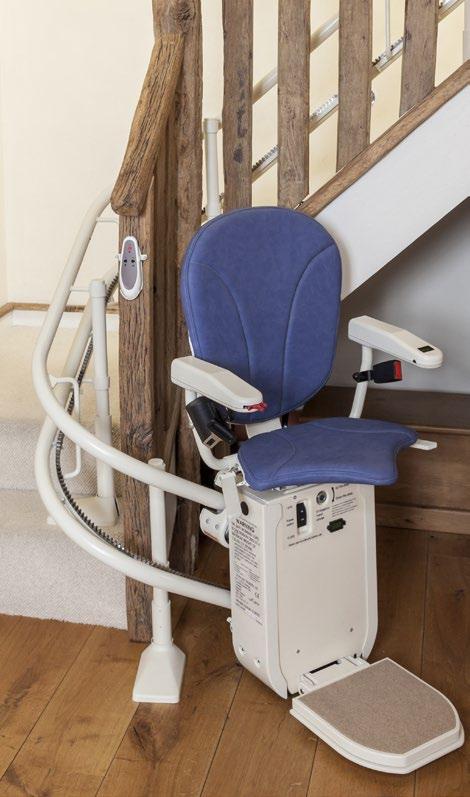Curve Stairlift Safe, reliable and easy to use at a market leading price and fully installed within days The Prism Curve Stairlift has been developed specifically for a range of curved staircases and