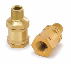 Check Valves 2600 Series Low Pressure and Lightweight Constructed of lightweight aluminum, the 2600 Series Swing Check Valve has a spring-loaded, trapdoor style valve.