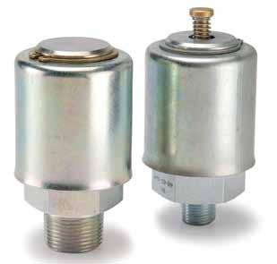 Pressure/Vacuum Relief Valves H and HM Series H Series Pressure/Vacuum Relief Valves are used to maintain positive pressure in hydraulic reservoirs.