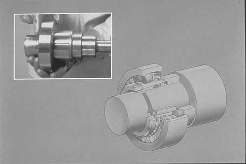 Adapter or Withdrawal Sleeve Method With this method a tapered sleeve is inserted between the tapered bore of a bearing and the shaft, and then a locknut is used to drive the bearing up the sleeve,
