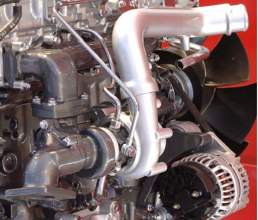 Engine: Supercharging Waste Gate Turbosupercharger with intercooler The Turbine, moved by the exhaust pipe, is fitted with an electronically controlled Wastegate valve.