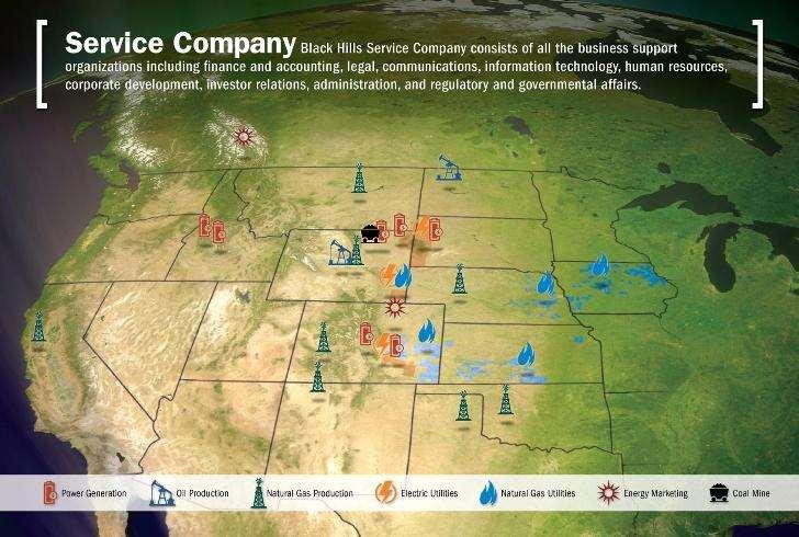 Black Hills Corporation Based in Rapid City, SD, with corporate offices in Denver, CO, & Papillion, NE, the company serves 750,000 utility customers in Colorado, Iowa, Kansas,