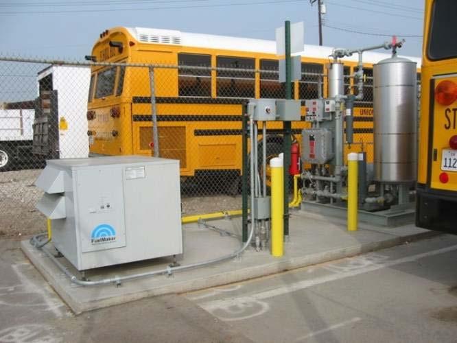 Natural Gas Station Development and Ownership-Operations Options: #1 Fleet owns & operates station Fleet takes responsibility for building and then operating its