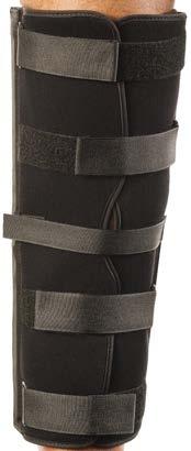 fits up to 25" thigh / XL fits up to 36" thigh TRI-PANEL KNEE IMMOBILIZER VP40105-0XX (12", 16", 16" XL, 18",