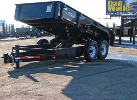 versatility of this model makes it the best seller in the Hydraulic Dump Trailer Line.