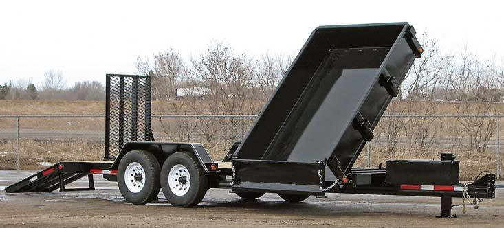 GAS ENGINE & SIDE DUMP TRAILERS Trailers offers a multitude of features to ensure that we have the trailer to meet your needs.
