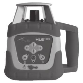 INTRODUCTION The PLS HLE 1000 is a self-leveling laser used for exterior horizontal layout. The rechargeable NIMH battery pack contains micro-controlled charging technology.