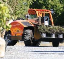 POWERTRAIN & MANEUVERABILITY MORE POWER FOR MORE PERFORMANCE JLG Tier 4 Final telehandler engines and powershift transmissions deliver the