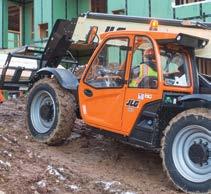 You can lift and place heavy loads with confidence, knowing your telehandler will get you there.