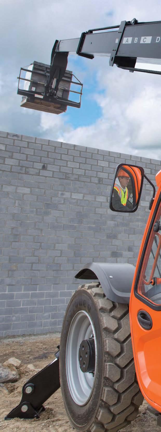 JLG TELEHANDLERS REACHING OUT Your productivity is on the line the minute you climb into the