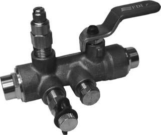 F L O W D E S I G N I N C UB Submittal Shut-off Valve with Union Option Form No.: F259.3 Date: 8.07 Supersedes: F259.2 8.