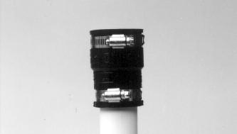 (a) Check the DC fuse by pulling it out of the fuse holder. (b) If the wire within the fuse is burned and broken, replace the fuse with a 25 amp DC safety fuse.