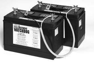 If your main AC pump breaks or is unable to keep up with all the incoming water, the Basement Watchdog pump is capable of running without discharging the battery as long as the AC power is on.